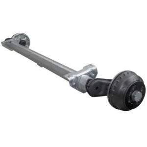 Essieu freiné AL-KO COMPACT pour remorque / dépanneuse 1000kg 1220mm 1780mm 4x100