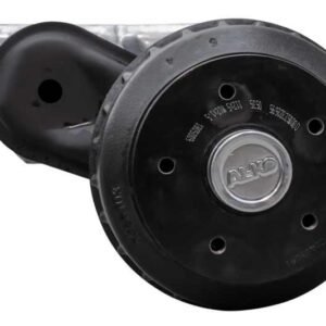 Essieu freiné AL-KO COMPACT pour remorque / dépanneuse 1350kg 1700mm 2150mm 5x112