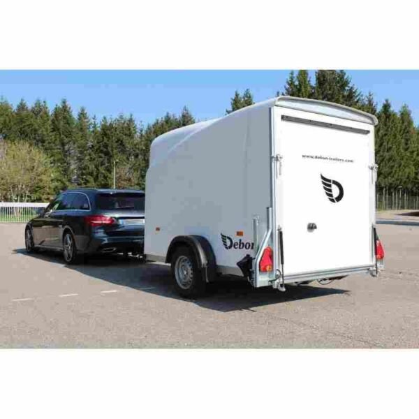 Remorque Fourgon Debon Cargo 1300 blanc + porte – Image 2