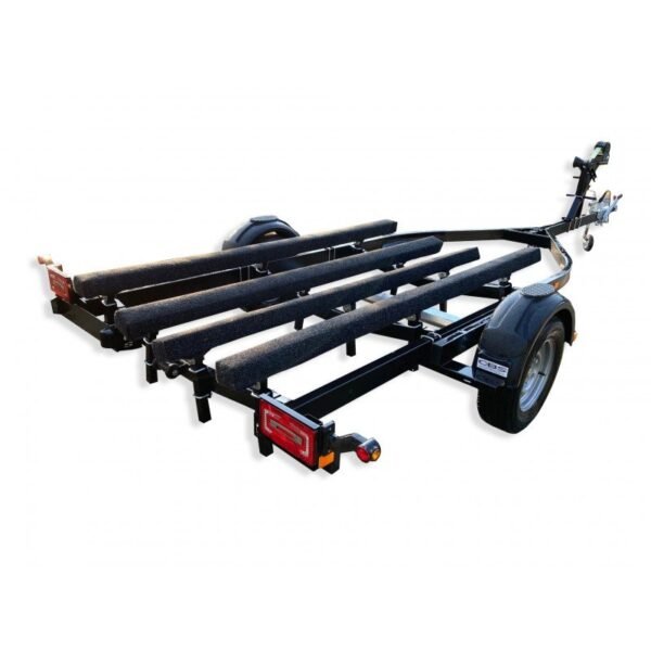 Remorque pour barque CBS B01070F Black édition avec option