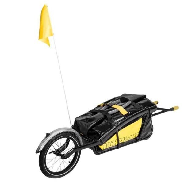 Topeak Journey Trailer TX and Drybag - black/yellow – Image 2